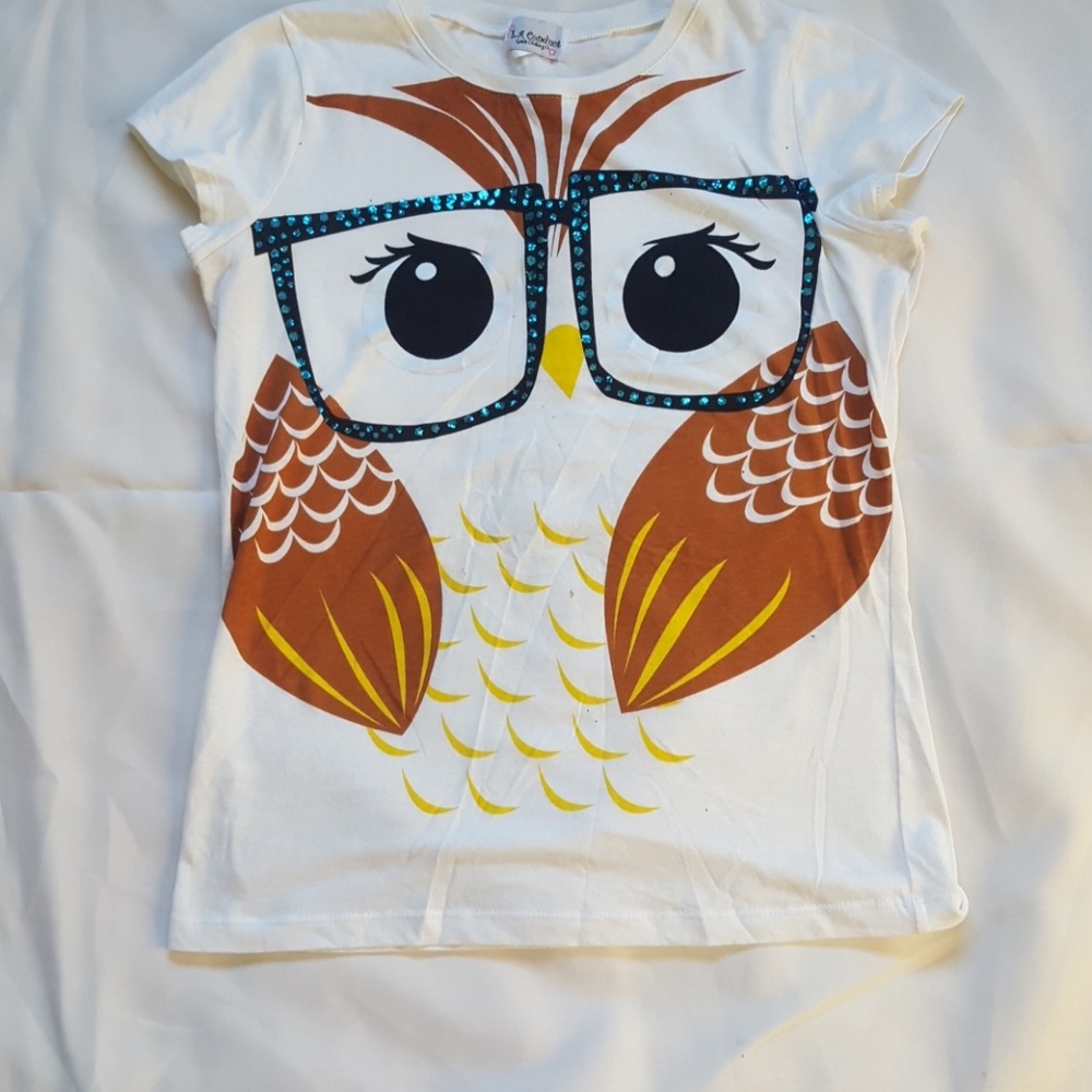 Junior owl casual shirt